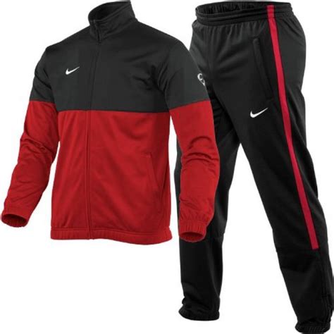 nike trainingsanzug herren baumwolle rot|trainingsanzüge herren.